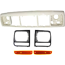 Header Panel Kit, includes Header Panel, Headlight Doors, and Side Markers