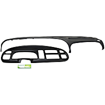 Dash Cover Kit, Black, Fits Models With 3.0in. Deep Top Lip, Dash Cover Overlay, includes Instrument Panel Cover