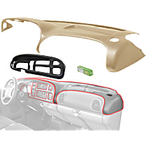 Dash Cover Kit, Tan, Fits Models With 3.0in. Deep Top Lip, Dash Cover Overlay, includes Instrument Panel Cover