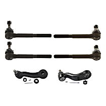 Front Suspension Kit, includes Idler Arm, Pitman Arm, and Tie Rod End
