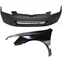 2005 honda accord shop front bumper cover