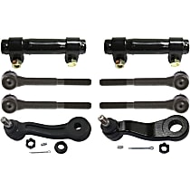 Front Suspension Kit, includes Idler Arm, Pitman Arm, Tie Rod Adjusting Sleeve, and Tie Rod End