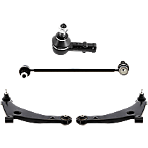 6-Piece Kit Front Suspension Kit, FWD, includes (2) Control Arm, (2) Sway Bar Link, and (2) Tie Rod End