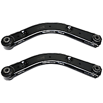 4-Piece Kit Rear, Driver and Passenger Side, Upper Control Arm, FWD,  Includes (2) Control Arm and (2) Sway Bar Link