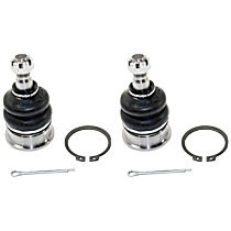 4-Piece Kit Front, Driver and Passenger Side, Lower Ball Joint, Includes (2) Sway Bar Link