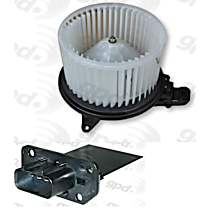 Blower Motor, With Manual A.C. Control