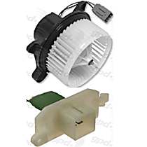 2-Piece Kit Blower Motor, With Manual A.C. Control - Front