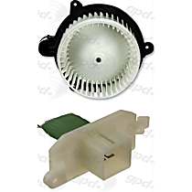 2-Piece Kit Blower Motor, With Manual A.C. Control - Rear