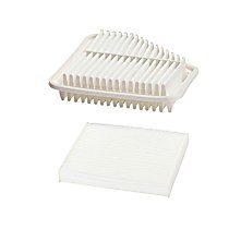 2-Piece Kit Dry Air Filter, 2.5L 4Cyl, enginedesignationname: 2AR-FE, FI, PurolatorONE - 