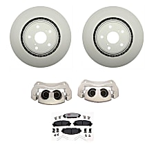 6-Piece Kit Brake Disc and Caliper Kit, Base, Element3 Series  Includes (1) Brake Caliper, (1) Brake Pad Set, (2) Brake Disc