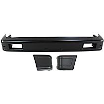 3-Piece Kit, Front Bumper, Painted Black, Includes (1) Bumper and (2) Bumper End