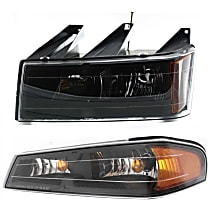 2-Piece Kit Driver Side Halogen Headlight, With bulb(s), For Models Without Performance Xtreme Package, OE Replacement, Includes (1) Headlight and (1) Corner Light