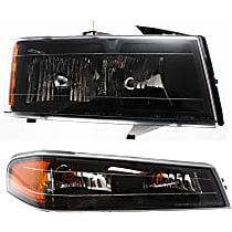 2-Piece Kit Passenger Side Halogen Headlight, With bulb(s), For Models Without Performance Xtreme Package, OE Replacement, Includes (1) Headlight and (1) Corner Light