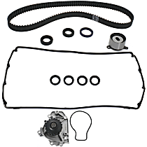 3-Piece Kit Timing Belt with Valve Cover Gasket, and Water Pump