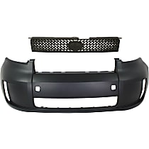 Front Bumper Cover Kit, Primed, includes Grille