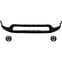 3-Piece Kit Front, Lower Primed Bumper Cover, mfrbodycodename : MP, For Models Without Chrome Trim and Without Upland Appearance Package,  Includes (1) Bumper Cover and (2) Fog Light