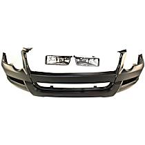 3-Piece Kit Front, Upper Primed Bumper Cover,  Includes (1) Bumper Cover and (2) Fog Light