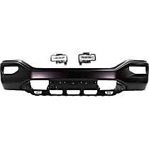 3-Piece Kit, Front, Lower Primed Bumper Cover, Includes (1) Bumper Cover and (2) Fog Light