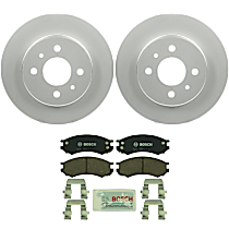 Front Brake Disc and Pad Kit