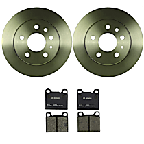 KIT-BS42624-186 Rear Brake Disc and Pad Kit