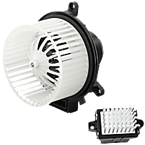2-Piece Kit Blower Motor, includes (1) Blower Motor and (1) Blower Motor Resistor