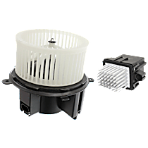 2-Piece Kit Blower Motor,  Includes (1) Blower Motor and (1) Blower Motor Resistor