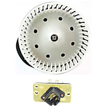 2-Piece Kit Blower Motor Kit, includes (1) Blower Motor and (1) Blower Motor Resistor