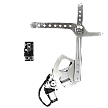 2-Piece Kit Front, Passenger Side Power Window Regulator, With Motor, Includes (1) Window Regulator and (1) Window Switch