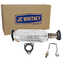 2-Piece Kit Catalytic Converter, 3.2L 6Cyl, Federal EPA Standard, 46-State Legal (Cannot ship to CA, CO, NY or ME), Direct Fit, Naturally Aspirated, Direct JC Whitney Series  Includes (1) Center Catalytic Converter, (1) After Catalytic Conve