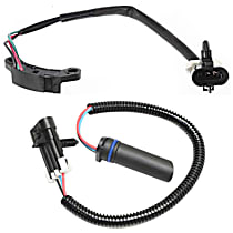 2-Piece Kit Crankshaft Position Sensor, Behind Balancer, 3.4L 6Cyl,  Includes (1) Camshaft Position Sensor and (1) Crankshaft Position Sensor