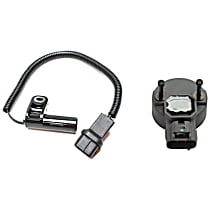 2-Piece Kit Crankshaft Position Sensor, Includes (1) Camshaft Position Sensor and (1) Crankshaft Position Sensor