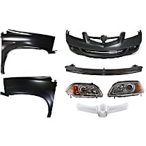 New Fender Front, Passenger Side for Acura MDX AC1241112 2001 to 2006