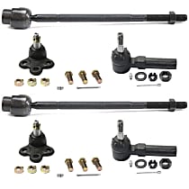 Tie Rod End For 2010-2016 Buick LaCrosse Front Left & Right Side Inner and Outer