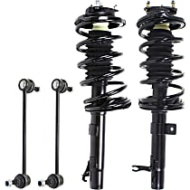 2X Rear Pair Struts Shock Absorber KYB KIT Fits 2002-2004 FORD FOCUS ZTW 