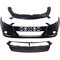 Evan-Fischer Front And Rear Bumper Cover Set For 2000-2003 BMW M5 – With PDC Holes, Primed, Pair