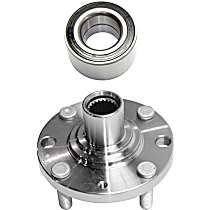 Wheel Hub and Bearing compatible with 2004-2011 Chevrolet Aveo 2013-2015 Spark Rear Left or Right FWD With Studs Wheel Hub and Bearing compatible with 2004-2011 Chevrolet Aveo 2013-2015 Spark Rear Left or Right FWD With Studs