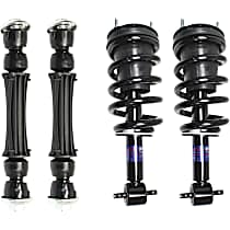 shock absorber and strut assembly