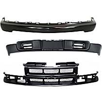 Chevrolet Blazer FULLSIZE 1 Pack 1992-1999 PartsChannel GM1101114 OE Replacement Step Bumper Assembly Chevrolet Blazer FULLSIZE 1 Pack 1992-1999 PartsChannel GM1101114 OE Replacement Step Bumper Assembly