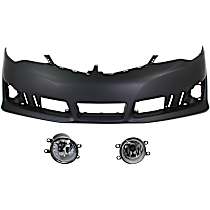 Bumper Cover Kit - Front, Primed, SE/SE Sport Models, Includes Fog Lights, Set Of 3