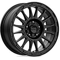 KM54267042730 Aluminum Satin Black Wheel, 16 in. X 7 in., 5 x 4.5 in. Bolt Pattern