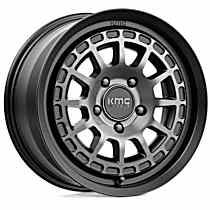 Aluminum Black Wheel, 17 in. x 8 in., 5 x 4.5 in. Bolt Pattern - 
