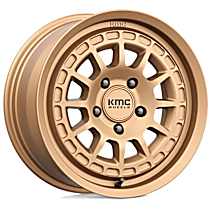 Aluminum Bronze Wheel, 17 in. x 8 in., 5 x 4.5 in. Bolt Pattern - 