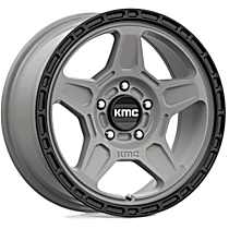 KM72167012415 Aluminum Gray Wheel, 16 in. X 7 in., 5 x 4.5 in. Bolt Pattern