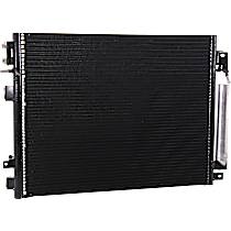 A/C Condenser, With Receiver Drier and Integrated Oil Cooler