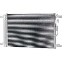 A/C Condenser, With Receiver Drier