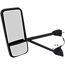 Driver Side Mirror, Power Adjust, Heated, Non-Folding, Paintable, No Signal Light, No Memory, No Puddle Light, No Auto-Dimming, No Blind Spot Feature