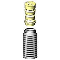 SB124 Shock and Strut Boot - Black, Strut boot, Direct Fit, Sold individually