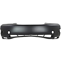 Front Primed Bumper Cover, For Models Without Headlight Washer Holes and Radar Cruise Control, Japan Built Vehicle
