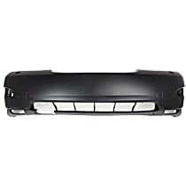 Front Primed Bumper Cover, Japan Built Vehicle, For Models With Headlight Washer Holes and Radar Cruise Control