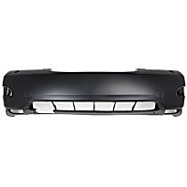 Front Primed Bumper Cover, Japan Built Vehicle, For Models With Headlight Washer Holes and Radar Cruise Control, CAPA Certified
